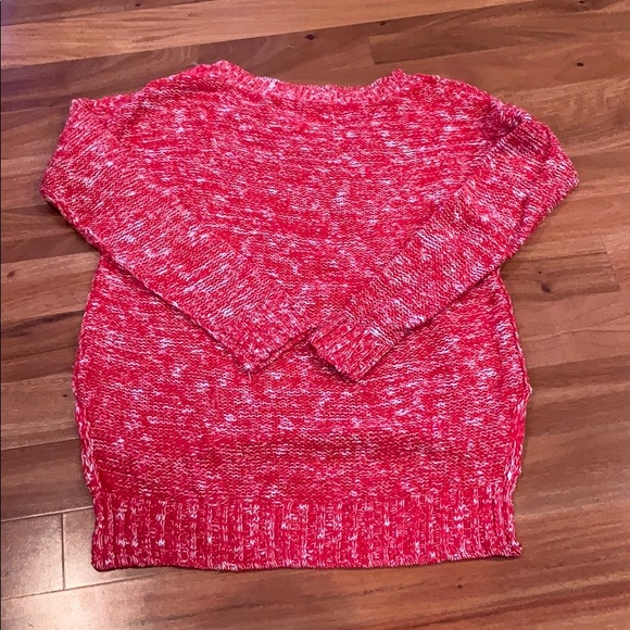 Vintage Havana Red and White Sweater Size Small - Picture 2 of 2